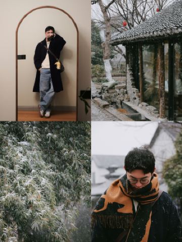 Фотоаппарат Panasonic S9 так красиво запечатлел первый снег! Романтическая 30-минутная встреча в Сиемацяо.