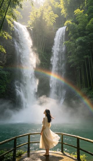 寧波に隠された「水遊びの秘境」！6キロの渓流が竹林を貫き、一歩踏み入れれば夏の涼しさが広がる