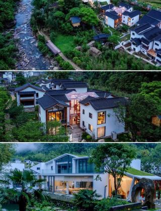 三清山の麓に隠れる！渓谷に囲まれたアート集落に泊まる