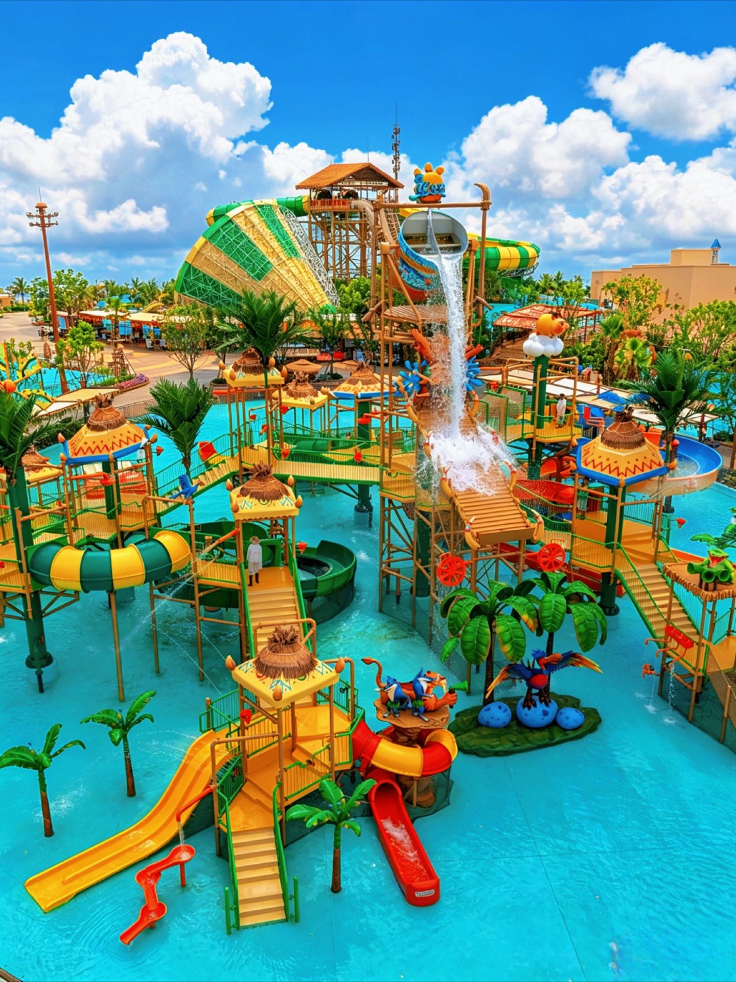 Summer's ultimate water fun destination, come to Fantawild in Xiaogan to unlock screams and joy