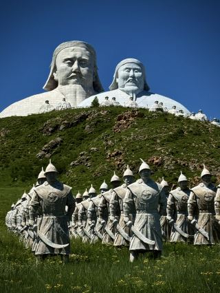 Khan Mountain, a timeless symbol of the Mongol Empire’s majesty