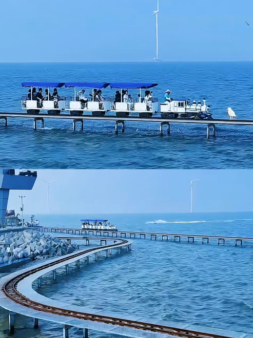 SNS映えする海上のミニ列車に乗って、宮崎駿の世界へ飛び込もう | Trip
