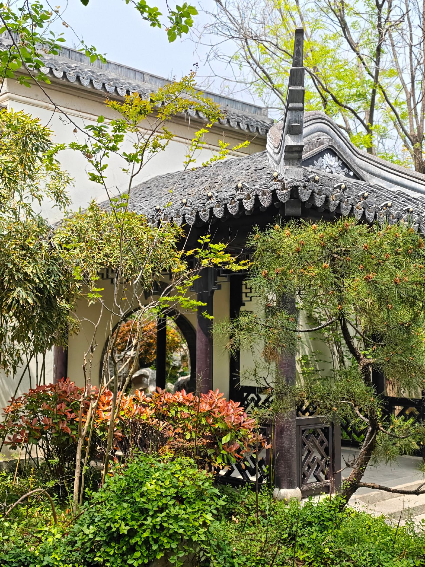 Linqing Wanyuan Garden is divided into east and west sections. The east section features a group of antique-style buildings, while the west section is a large lake where visitors can boat, making it more suitable for evening visits. The river in the east section of Wanyuan Garden...