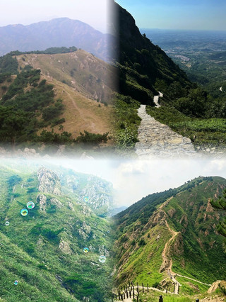 山林懸崖配藍海，徒步觀感超驚艷