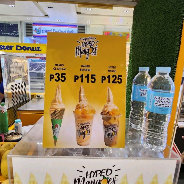 🇵🇭보라카이 시티몰에서 저렴한 망고 아이스크림 사먹기