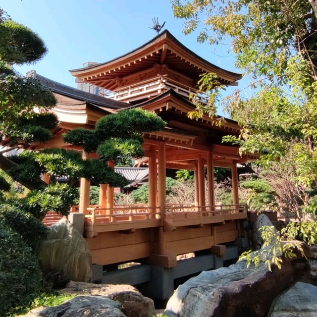 園林之中~山水相依~水隨山轉~南蓮園池