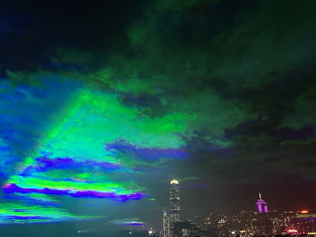 本地遊 | 西九文化區 | 香港也可看到極光