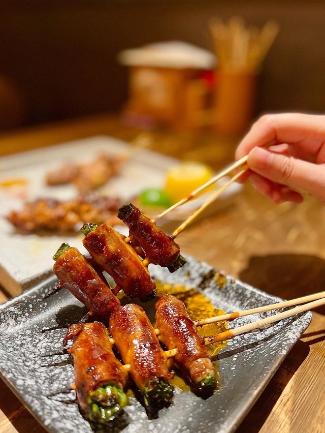 香港美食🍀銅鑼灣炭火燒鳥店