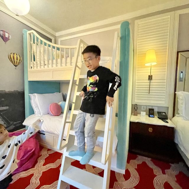 親子酒店推介！澳門巴黎人·天倫大床客房
