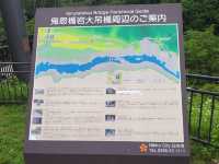 日本栃木縣曰光市 @ 鬼怒川溫泉，鬼怒楯岩大吊橋 