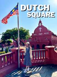 Dutch square มนต์เสน่ห์จตุรัสแดงในมะละกา