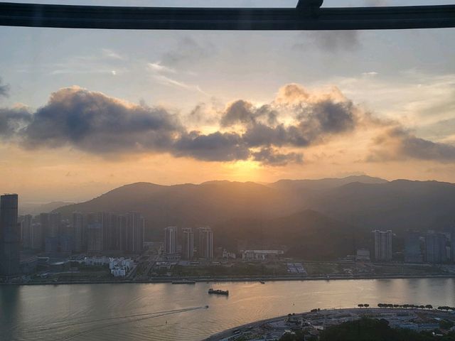 Mesmerising Sunset View at Macao Tower