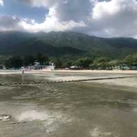 貝澳沙灘摸蜆遊