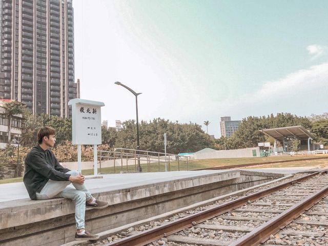 台北市區唯一古老車站，新北投車站