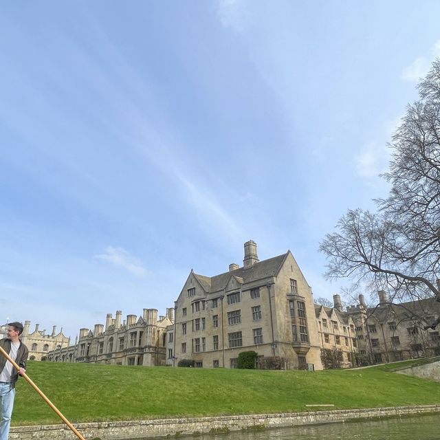 Punting in Cambridge UK