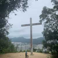 Hiking up Tao Fung Shan Christian Center - Shatin