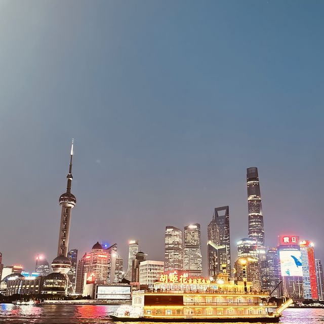 上海外灘夜景好美