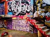 streat art graffiti  สวนเฉลิมหล้า