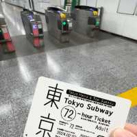 🇯🇵 Tokyo subway pass