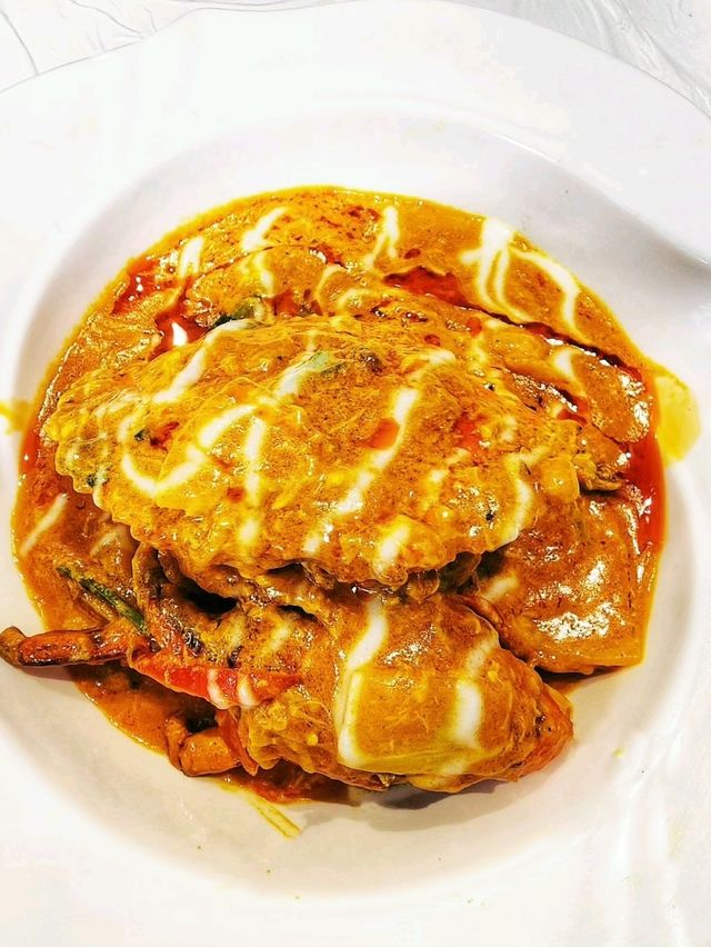 足両大隻咖喱蟹