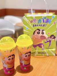 🔆 奈雪的茶 × 蠟筆小新發射「果肉衝擊波」 🔆