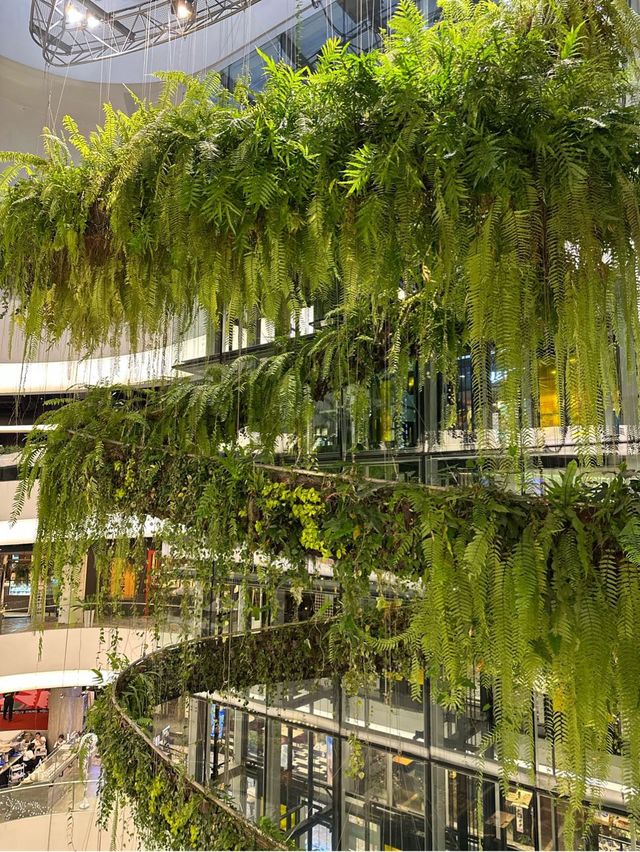 EmQuartier บรรยากาศสวนลอยฟ้ากลางกรุงชั้น 6-9  🌳☘️