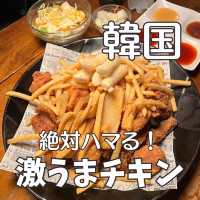 【韓国旅行】釜山／西面の人気店✨絶対ハマる！激うまチキン🍗🔥
