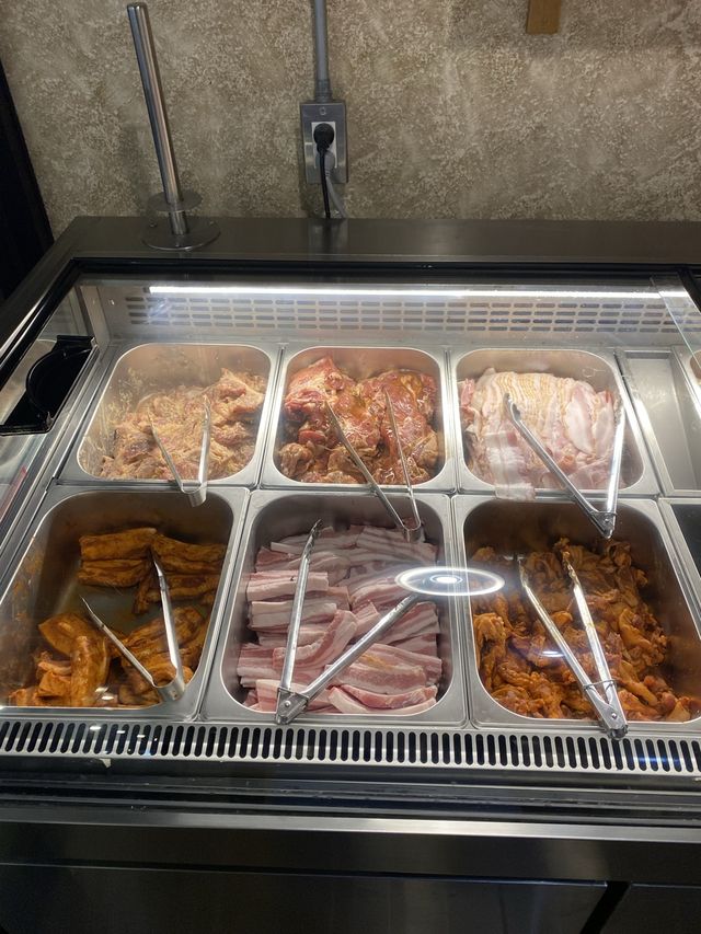 🥓กามิ บุฟเฟ่ปิ้งย่างเกาหลี 300 รวมน้ำแล้ว🔥