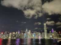 tsim tsha tsui waterfront จุดชม symphony of light 