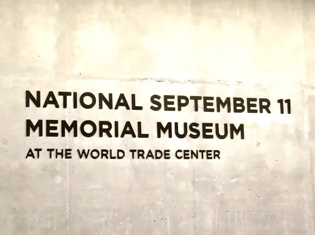 NYC - National September 11 memorial museum 