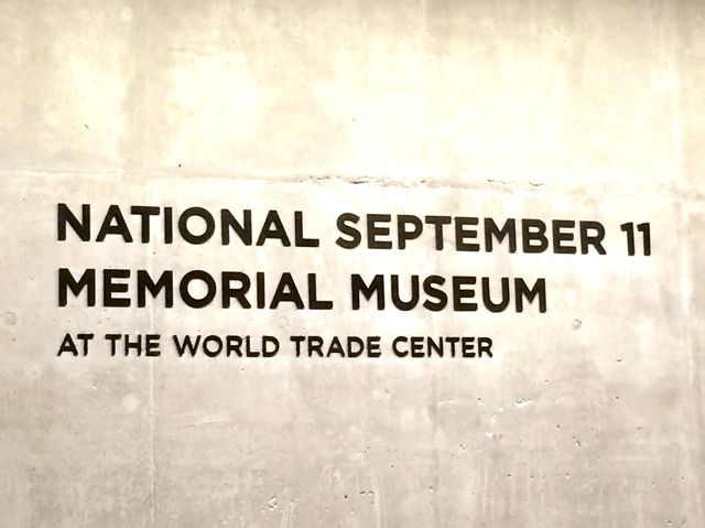 NYC - National September 11 memorial museum 