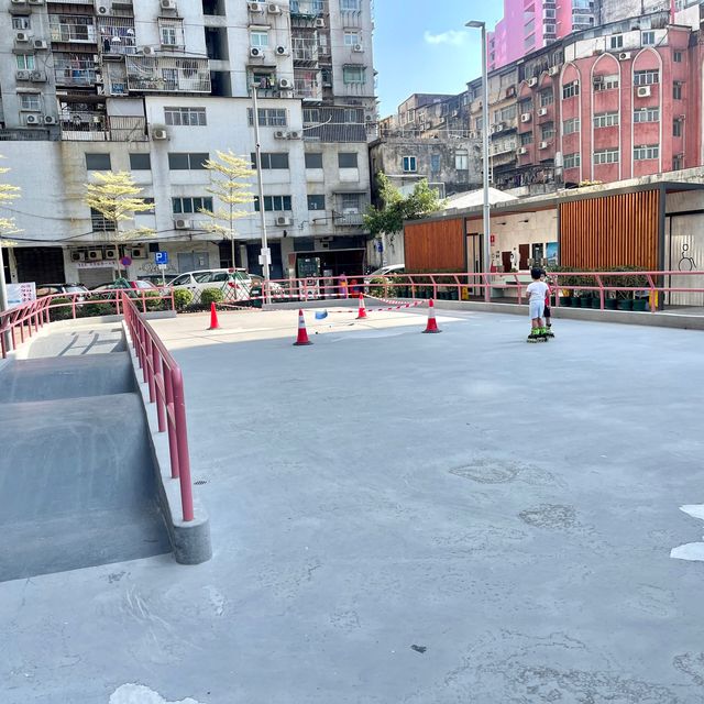 澳門首個有户外沙池的兒童遊樂場