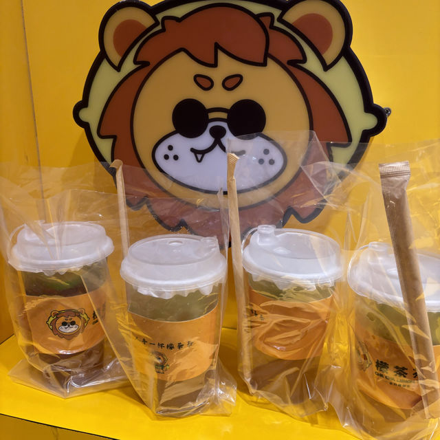 旺角新開茶飲店 #檸茶茶 