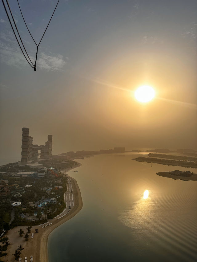 Soaring Above the Palm - Dubai Balloon
