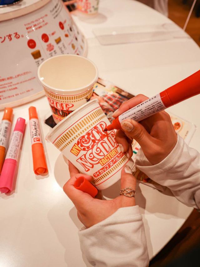 【神奈川】世界でひとつだけ！？自分でつくれるオリジナルカップヌードル🍜 　
