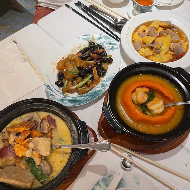 一家團圓的晚餐