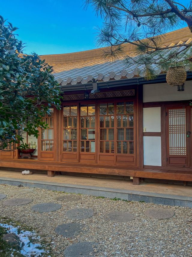 전주 한옥마을 숙박 조식 게스트하우스 숙소 두마당 : 마당예쁜집
