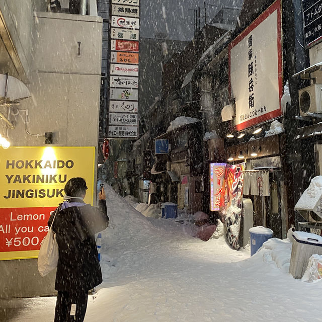 겨울여행은 단연코 홋카이도의 삿포로