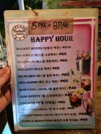 🍺비치뷰보며 맥주한잔하기 너무 좋은 보홀 바 "Escape, Alona Beach Bar"🍺