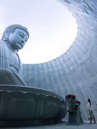 【北海道】大仏様の前に立つ！真駒内滝野霊園