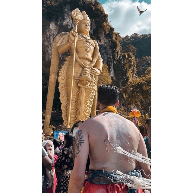 Baru Caves during Thaipusam festival