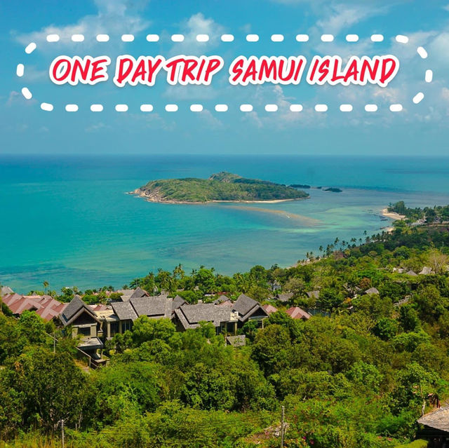 One Day Trip เที่ยวเกาะสมุย