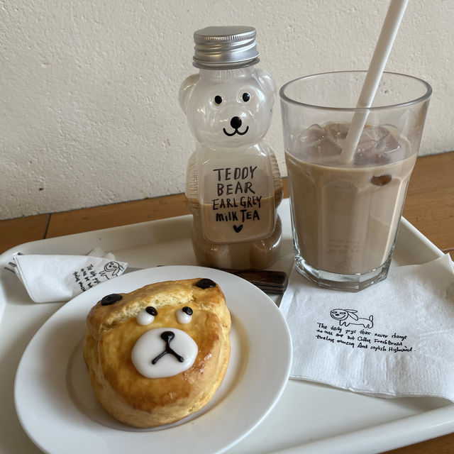【韓国・ソウル🇰🇷】クマさんスコーンが大人気の益善洞カフェ🧸