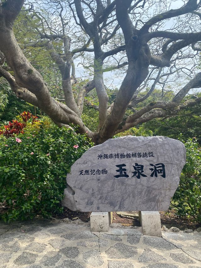 【日本沖繩】到玉泉洞尋幽探秘⛰️看鐘乳石