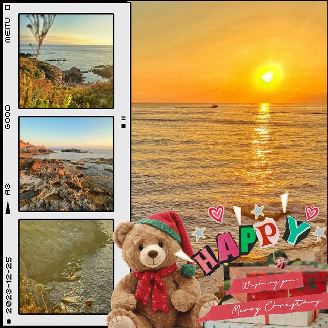 大坪海岸～夕陽美景