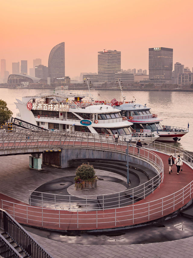 Yangpu Bridge Waterfront มุมถ่ายรูปใหม่เซี่ยงไฮ้