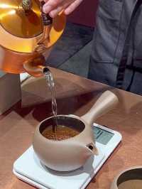 【福岡カフェ】お茶専門店のほうじ茶を使ったおいしいかき氷