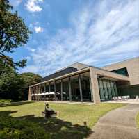 日本東京-目黑區的古典花園洋樓看展：東京都庭園美術館