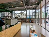 日本東京-東京第一間blue bottle coffee：清澄白河店