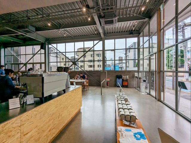 日本東京-東京第一間blue bottle coffee：清澄白河店